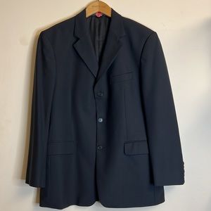 346 Brooks Brothers Stretch men’s wool sport jacket navy Size 41 Regular